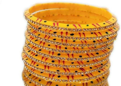 wear your shine with sk Plastic Bangle Set(Pack of 8)