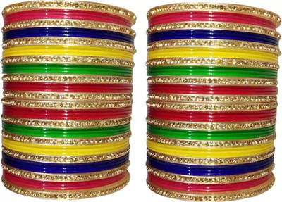 SGN FASHION Plastic Bangle Set(Pack of 34)
