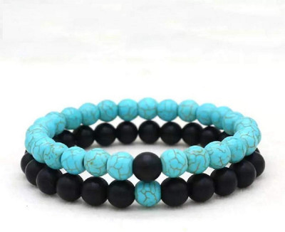 ruby collection Stone Bracelet(Pack of 2)