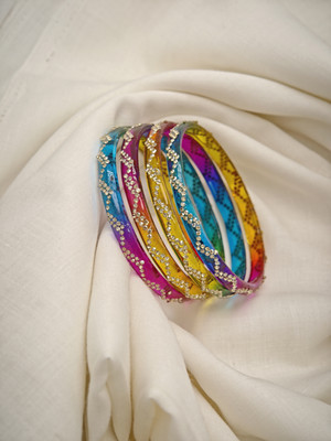 ranika Glass Bangle Set(Pack of 4)