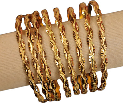 Ashia Retails Alloy Bangle Set(Pack of 8)