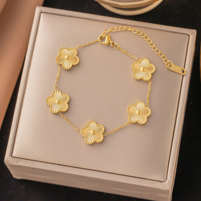 MYKI Stainless Steel Gold-plated Bracelet