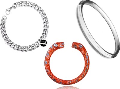 ANVIKA Alloy Kada(Pack of 3)