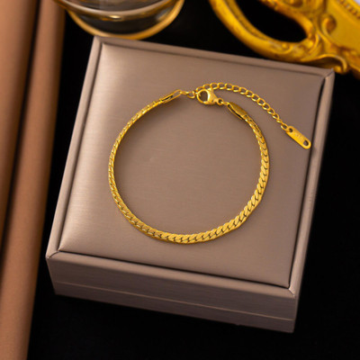 MYKI Stainless Steel Gold-plated Bracelet