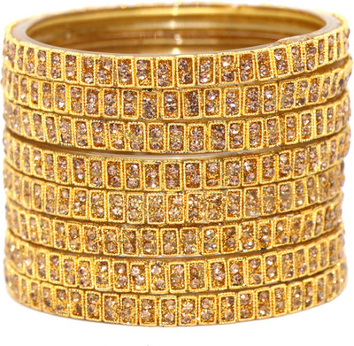 RADHA MOHAN EMPIRE Glass Kada(Pack of 8)