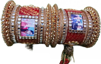 SP PHOTO CHURA Plastic Bangle Set(Pack of 2)