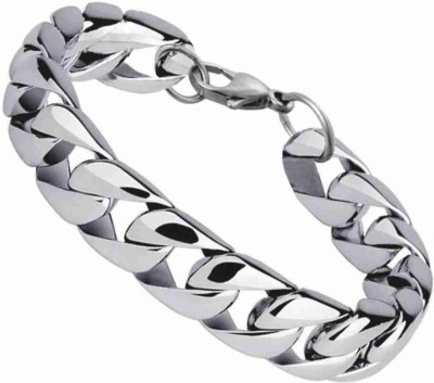 6TFLYs Stainless Steel Silver Bracelet