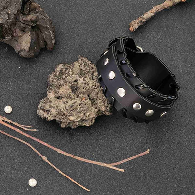 RV jewels Leather Bracelet