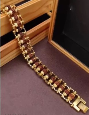 Kuttumb Gems & Jewels Brass Gold-plated Bracelet