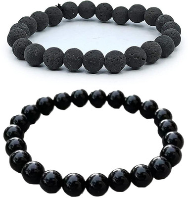 HouseOfCommon Brass, Stone, Crystal, Plastic Bracelet(Pack of 2)