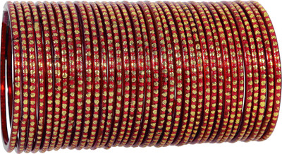LAVAZZA Glass Bangle Set(Pack of 36)