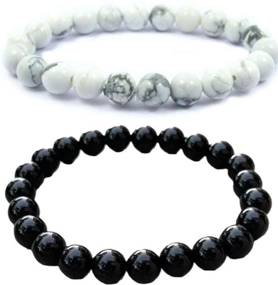 HouseOfCommon Brass, Stone, Crystal, Plastic Bracelet(Pack of 2)