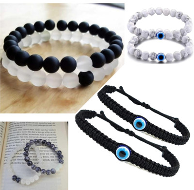Vipunj Crystal Crystal Bracelet Set(Pack of 4)