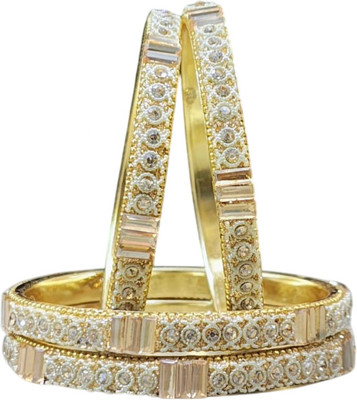 R SAURABH Metal Kada(Pack of 4)