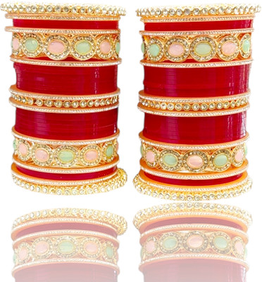 SGN FASHION Metal, Plastic Zircon Chudas