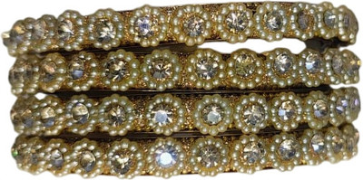 R SAURABH Metal Kada(Pack of 4)