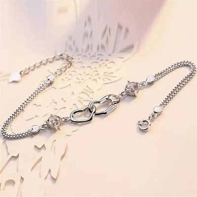 MYKI Alloy Silver Coated Bracelet