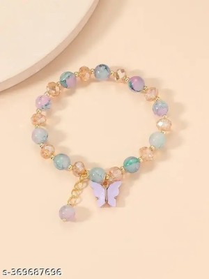 GoodsUrChoice Crystal Beads Gold-plated Bracelet