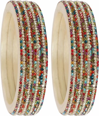 ZULKA Lac Bangle Set(Pack of 8)