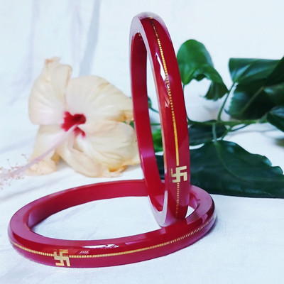 Padma traders Plastic Bangle Set(Pack of 2)