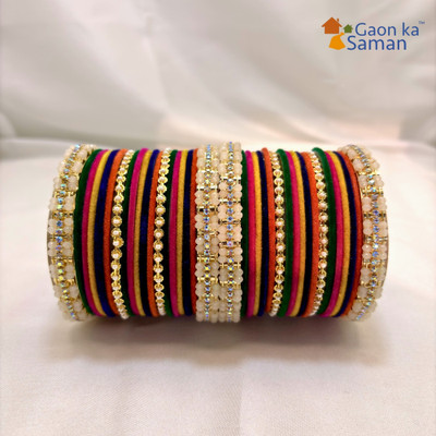 gaonkasaman Metal Bangle Set(Pack of 36)
