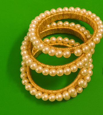 TBF Glass Bangle Set(Pack of 3)