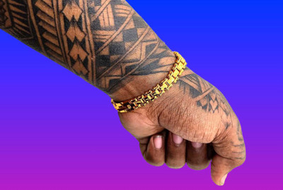 Dynamic Retail Global new Stainless Steel Gold-plated Bracelet