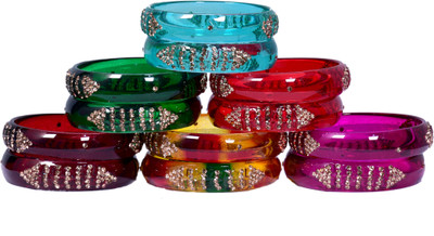 sanvi Glass Kada(Pack of 10)