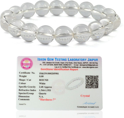 REIKI CRYSTAL PRODUCTS Stone, Crystal, Clear Quartz Beads, Crystal, Quartz Bracelet