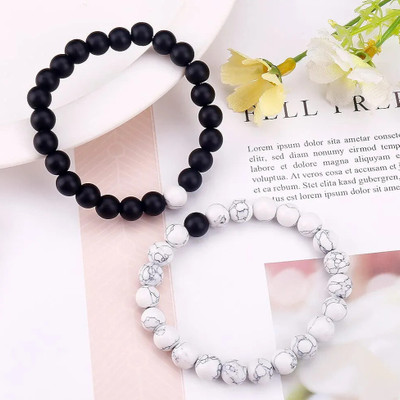 Jewelswonder Stone Crystal Bracelet Set(Pack of 2)
