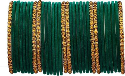 Jay Enterprises Glass Bangle Set(Pack of 32)