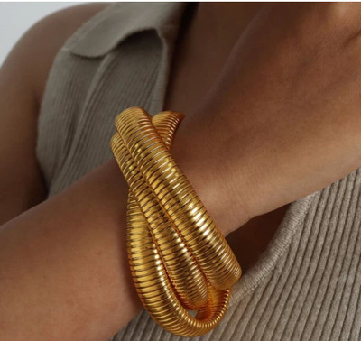Samridhi DC Brass Cuff