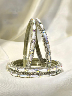 Shubh Suhag Glass Bangle Set(Pack of 4)