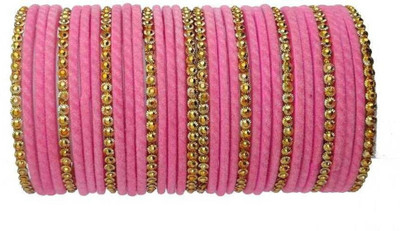 DURGANSH Glass Bangle Set(Pack of 34)