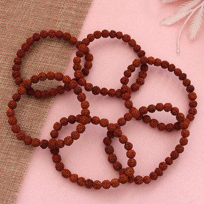 DIVINE SOUVENIRS Rudraksha Bracelet(Pack of 6)