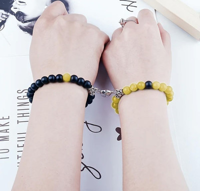 Utkarsh Stone Bracelet Set(Pack of 2)