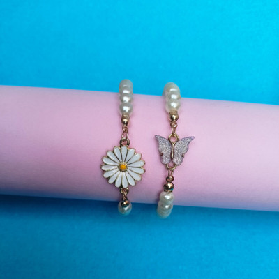 RV YUWON Alloy Gold-plated Bracelet(Pack of 2)