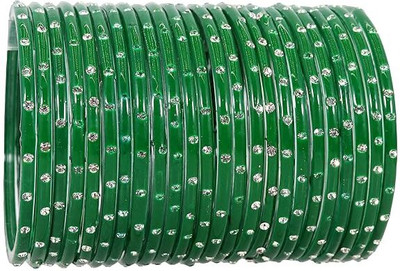 ZOJIYO Glass Cubic Zirconia Bangle(Pack of 24)