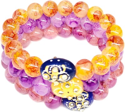 Daivya Wellness Stone, Crystal Beads Bracelet Set(Pack of 3)