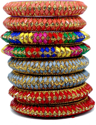 RADHA MOHAN EMPIRE Glass Kada(Pack of 8)