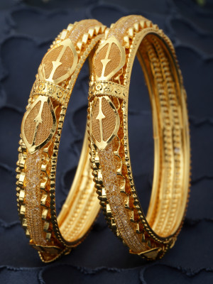 Sukkhi Alloy Gold-plated Bangle Set(Pack of 2)