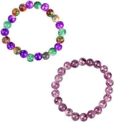 FHeights Plastic Crystal Bracelet(Pack of 2)