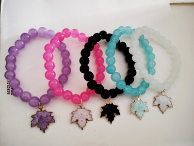 SBSONSCREATION Alloy Beads Bracelet Set(Pack of 4)