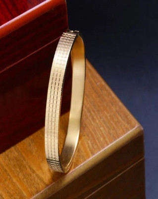 MAME CREATION Stainless Steel Gold-plated Kada