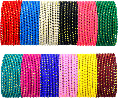 Rudra Metal Bangle Set(Pack of 10)