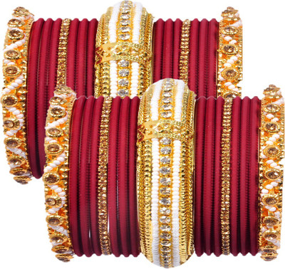 Rijoli Metal Bangle Set(Pack of 34)