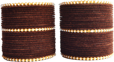 Nexteesh Metal Zircon Bangle Set(Pack of 54)