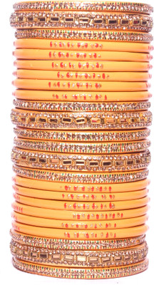 Anshi Creations Lac Bangle Set(Pack of 24)