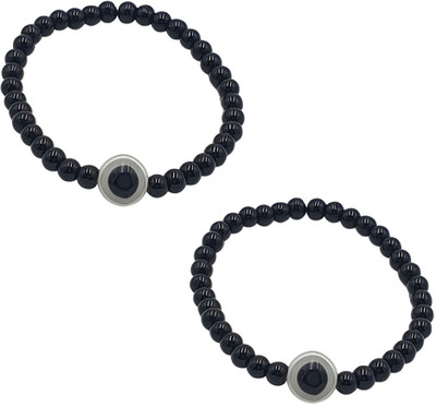 Sahiba Gems Fabric Beads Bracelet Set(Pack of 2)