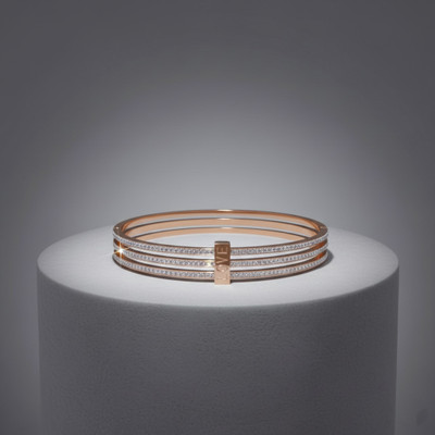 vrumaira Stainless Steel Cubic Zirconia Bracelet